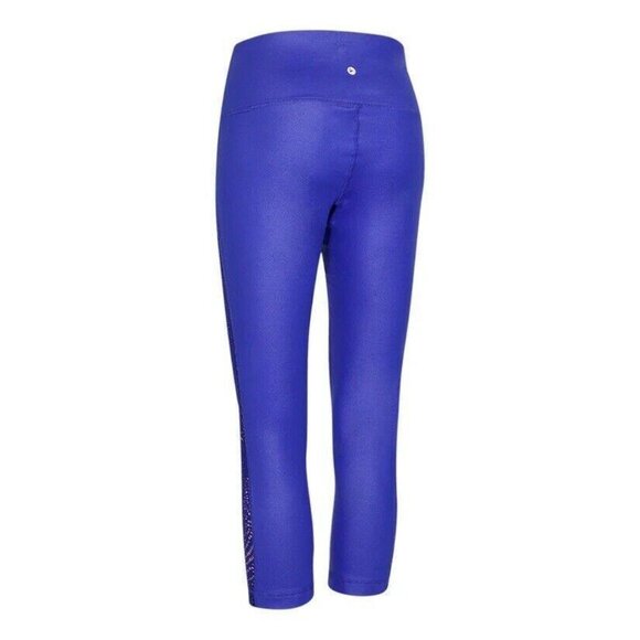 90 Degree by Reflex Women's 22-inch High Waist Cire Capri With Crochet Small - Picture 3 of 3